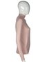 Suéter Feminino Gola Alta Modal trabalhado 2452 Dunialin Rose