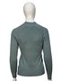 Suéter Feminino Gola Média Trabalhado  S00825 Dunialin Verde