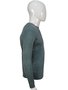 Suéter Masculino Gola Redonda Modal Trabalhado S03225 Dunialin Verde