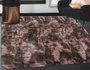 Tapete De Pelo 100% Poliéster 1,30m X 2,00m Texfine Têxtil Marrom Mescla