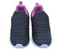 Tênis Calce Fácil Feminino Juvenil G-274 Gibizinho Preto E Pink