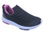 Tênis Calce Fácil Feminino Juvenil G-274 Gibizinho Preto E Pink