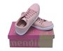 Tênis Feminino Adulto Casual MD52 Mendii Nude e Branco
