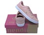 Tênis Feminino Adulto Casual MD52 Mendii Nude e Branco