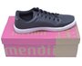 Tênis Feminino Adulto Casual MD52 Mendii Preto e Branco