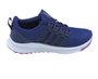 Tenis Feminino Adulto Em Tecido SK2503 Spark Marinho e Fucsia