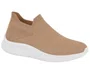 Tênis Feminino Knit Calce Fácil 4332.101 Beira Rio Nude