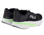 Tênis Masculino Adulto Racer Nairobi F01R00121 Fila Preto/Cinza e Verde Claro