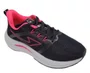 Tênis Unissex Adulto em Nylon Sintético 130BF90 Vorax Preto e Pink