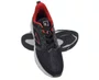 Tênis Unissex Adulto em Nylon Sintético 130BF90 Vorax Preto e Vermelho