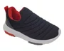 Tênis Unissex Juvenil Jogging G-274 Gibizinho Preto e Vermelho