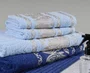 Toalha De Banho Ibiza 100% Algodão 80cm X 1,60m Cavhome Blue Sky
