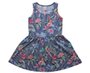 Vestido Femino Infantil Sem Manga Franzido Estampa Floral Com Cinto 10312785 Marisol Marinho