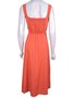 Vestido Midi Em Viscolinho Feminino Adulto 1.703424 Lecimar Coral