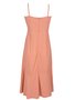Vestido Midi Feminino Com Alças Regulaveis Haff Hering Salmão